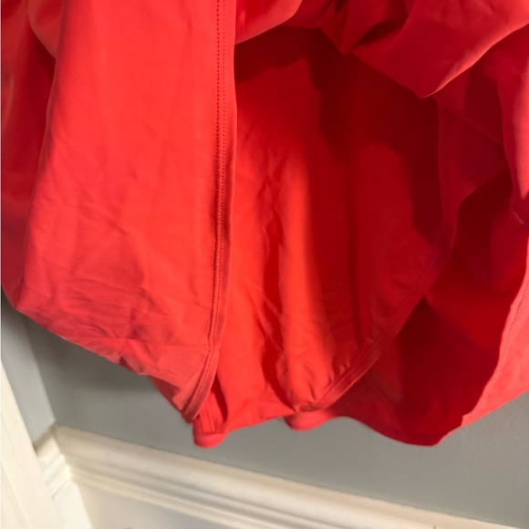 Red Women's Swim Dress - Picture 3 of 10